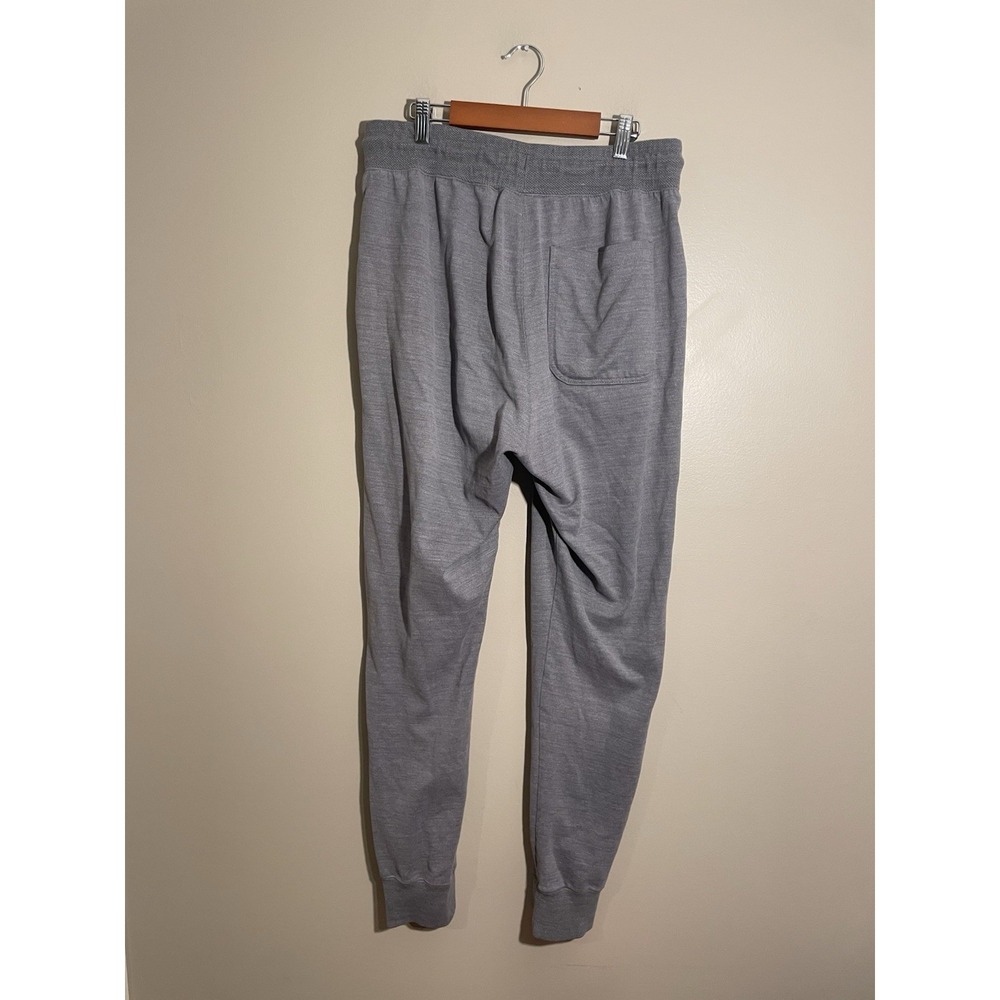 Nike AV15 Advance Knit Joggers Medium Heather Dark Gray Sweatpants Zip Pocket - Picture 3 of 7